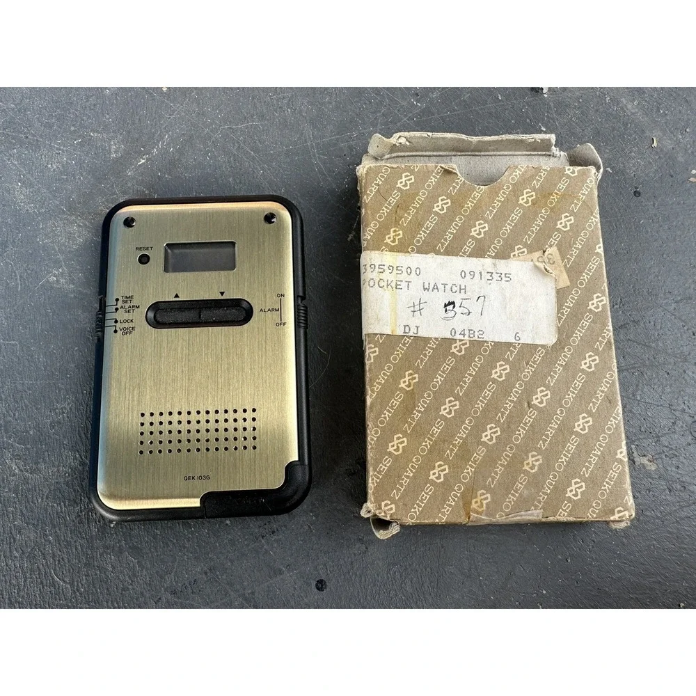 Seiko box manual